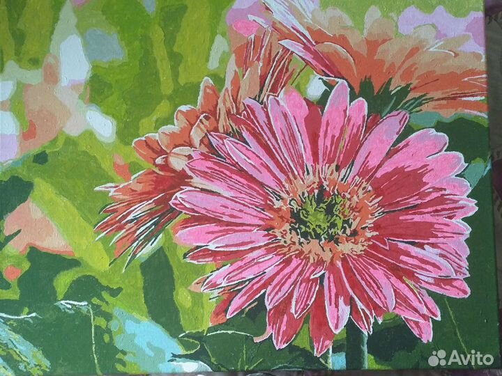 Готовые картины по номерам50х40