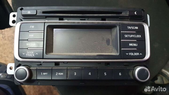 Штатная магнитола Kia Rio 3