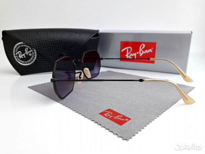 Очки Ray Ban Octagonal 3556 Темный Градиент
