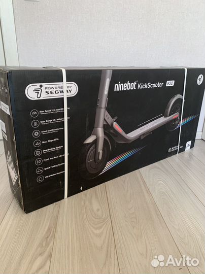 Электросамокат ninebot kickscooter e22