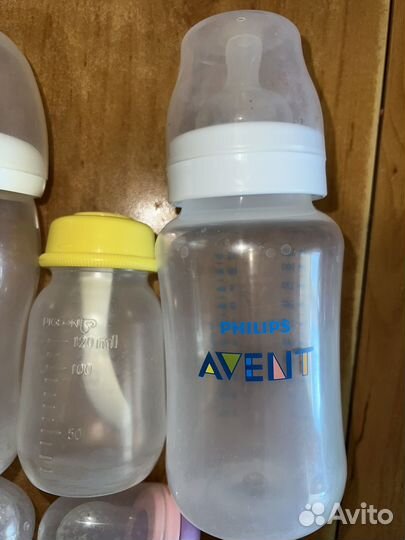 Бутылочки и ниблеры пакетом и по отдельности