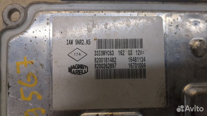 Блок управления двигателем Renault Kangoo, 2003