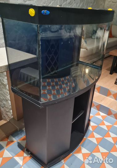 Аквариум 200 литров с тумбой bio design панорама