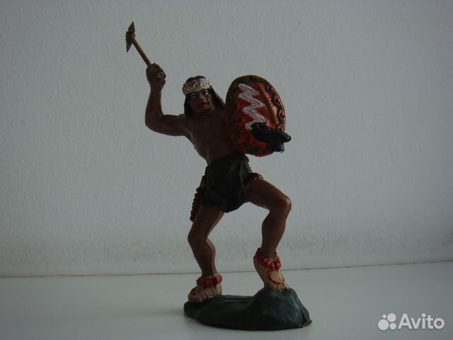 Солдатики Дикий запад Индейцы / ковбои (Lafredo)