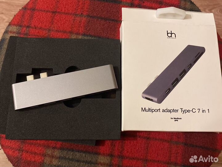 Мультипорт Tape-C 7 in1