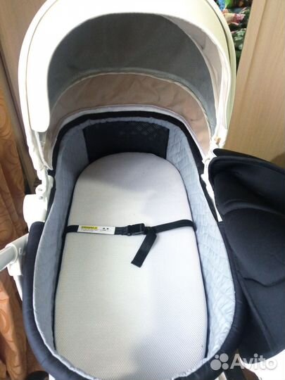 Коляска LUX MOM 2 в 1 эко кожа