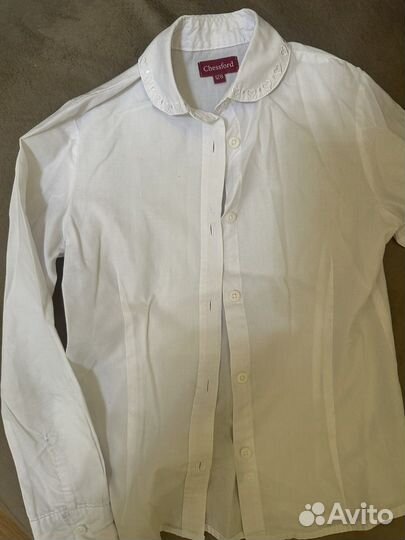 Блузки школьные 122 128 пакетом