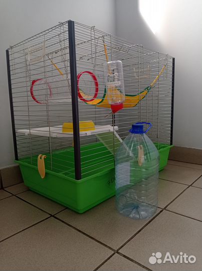 Большая клетка для шиншиллы,хорька