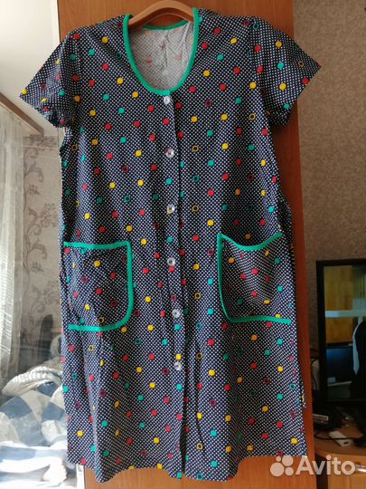 Халат женский хлопок новый