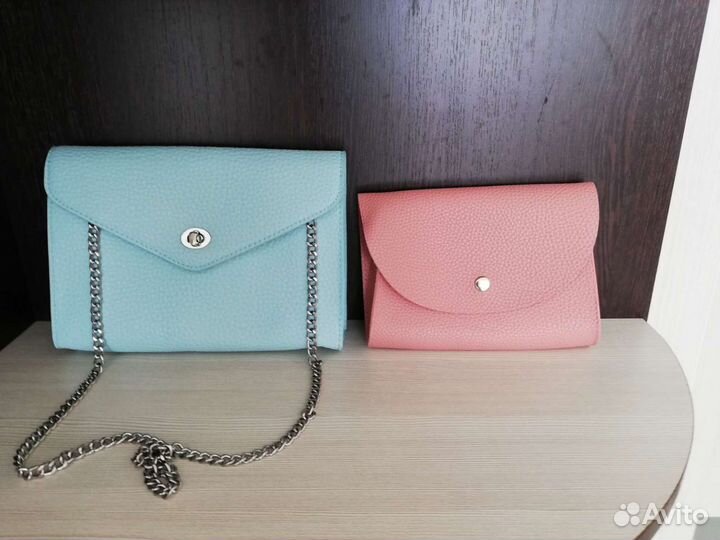 Клатч натуральная кожа