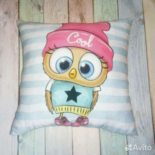 Подушка декоративная совы