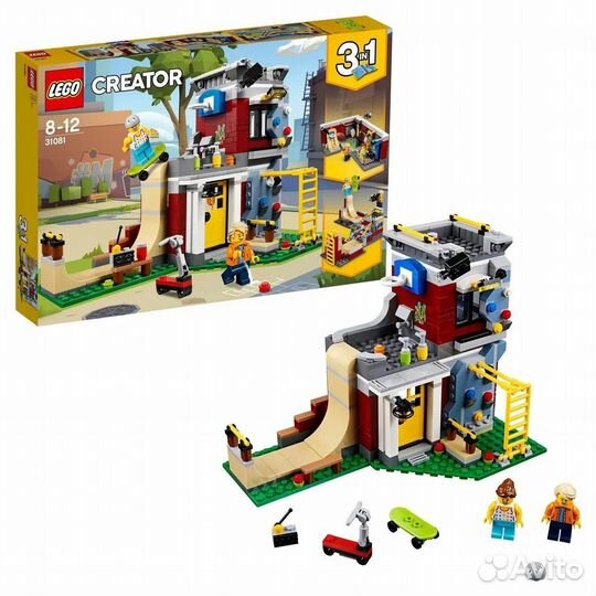 Lego оригигал Скейт-площадка Creator (31081)