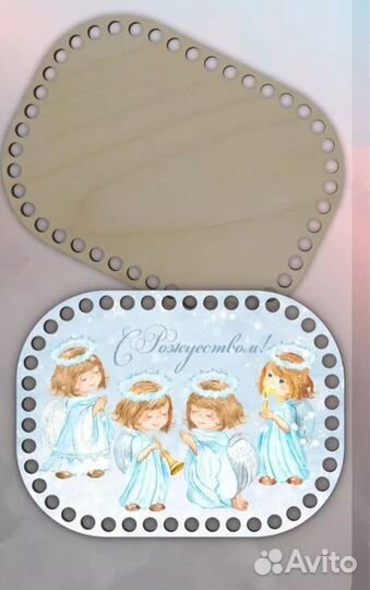 Вязаные корзины