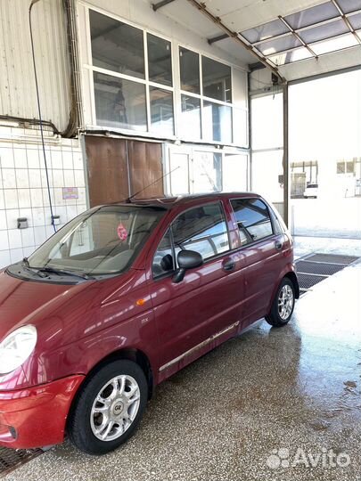 Бампер передний matiz