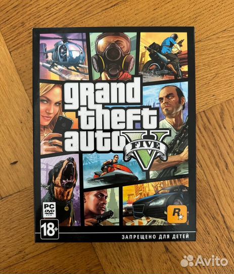 GTA 5 диск PC