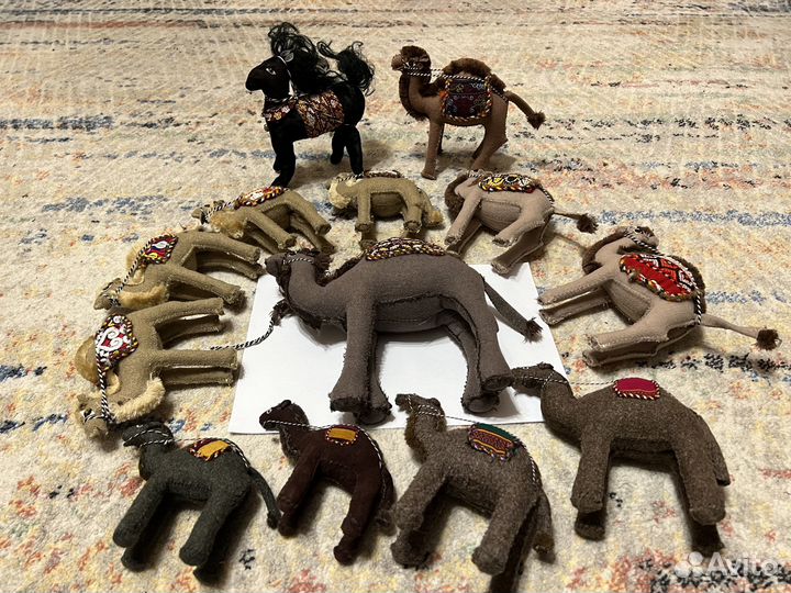 Шерсть верблюда ручная работа