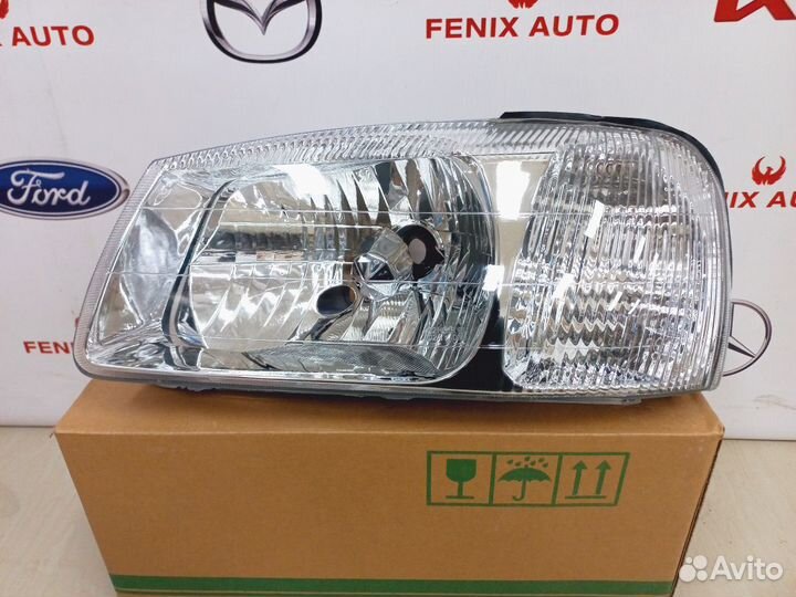 Фара Хендай Акцент Тагаз механический корректор