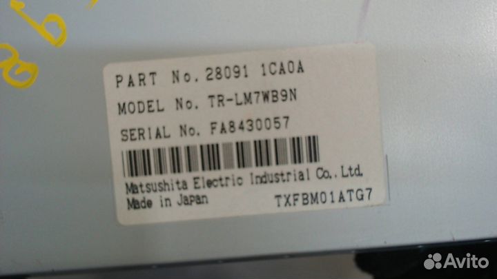 Дисплей компьютера Infiniti FX, 2009