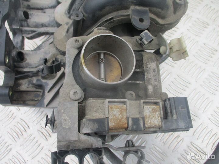 Впускной коллектор с заслонкой Fiat Albea 1.4 8v