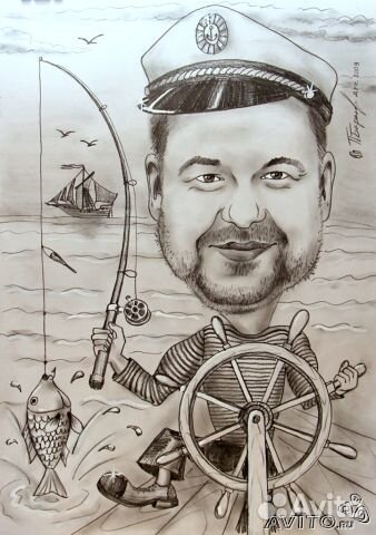 Художник. Портреты и шаржи. Росписи на стенах