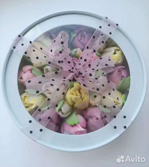 Сладкий букет из зефира. Вкусный подарок