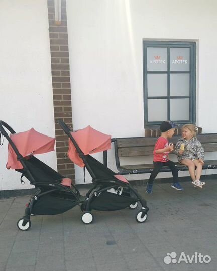 Прокат аренда коляска yoyo для двойни/погодок