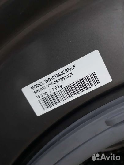 Стиральная машина Samsung 10.5кг с сушкой