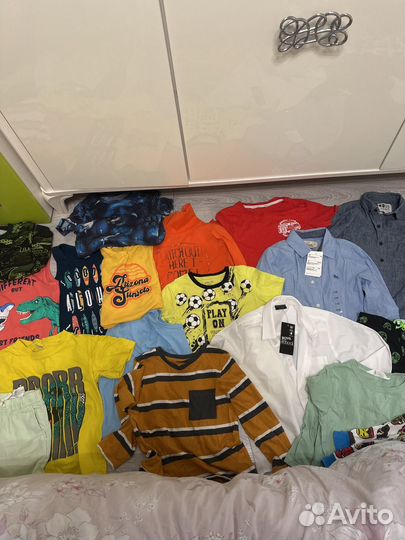 Пакет одежды 110 116 куртка джинсы