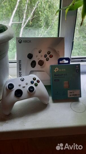 Геймпад для Xbox Microsoft Robot White