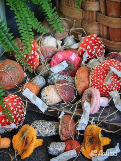 Елочные игрушки из папье-маше 