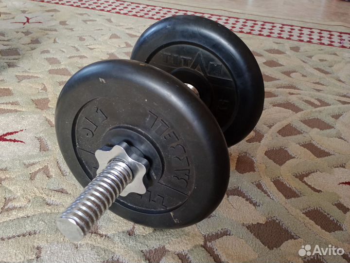 Гантели бу12кг