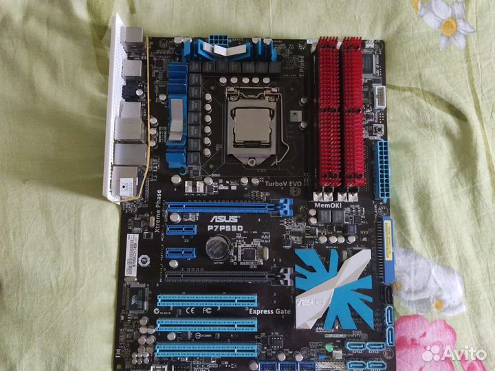 Материнская плата + процессор+память