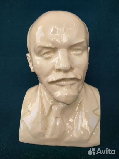 Бюст Ленина фарфор СССР