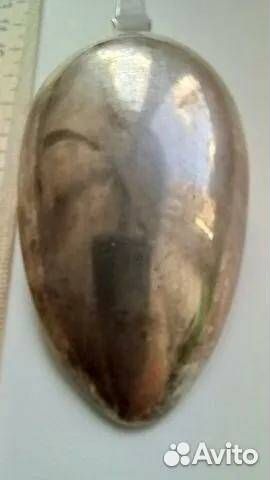 Царская серебряная ложка мастер Гурьяновъ 1874 г