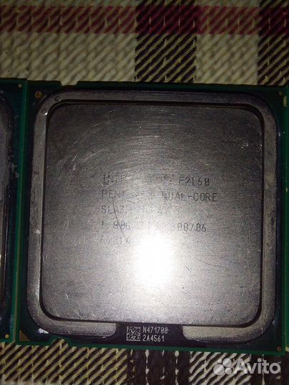 Процессоры на 775 сокет 2 ядра 2 потока