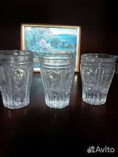 Стопки хрустальные СССР