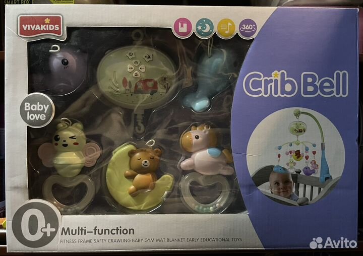 Мобиль на детскую кроватку