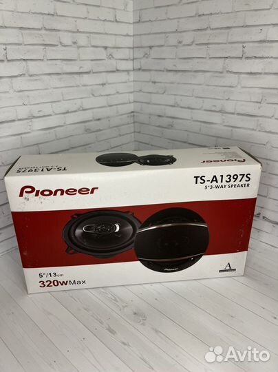 Колонки pioneer 13 см новые
