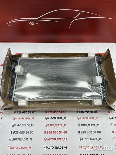 Радиатор охлаждения на ford focus 2 пластинчатый