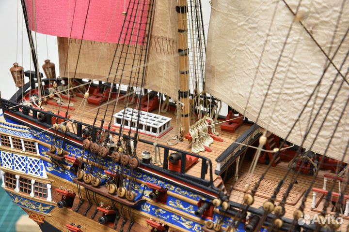 Модель корабля HMS Bellona 1:100