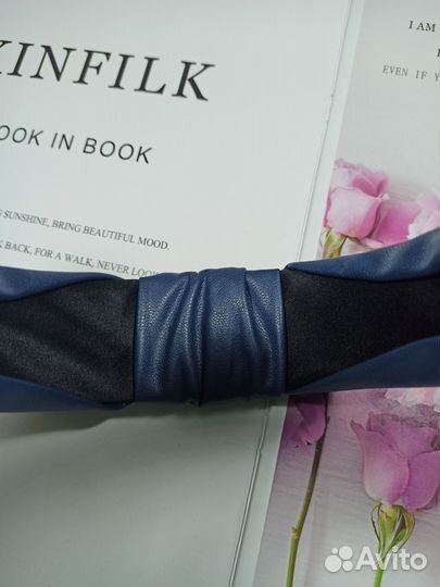 Ободок для волос эко кожа