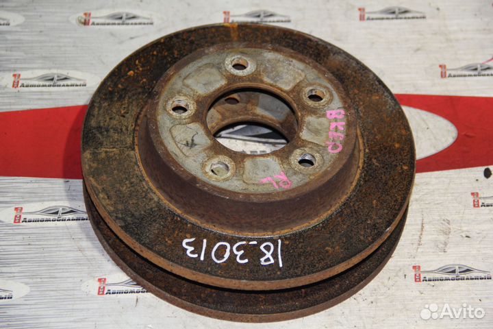 Тормозной диск зад c Mazda Axela bkep LF-DE