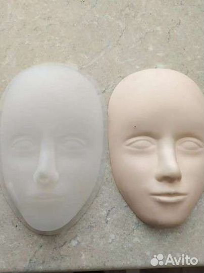 Муляж лица для татуажа