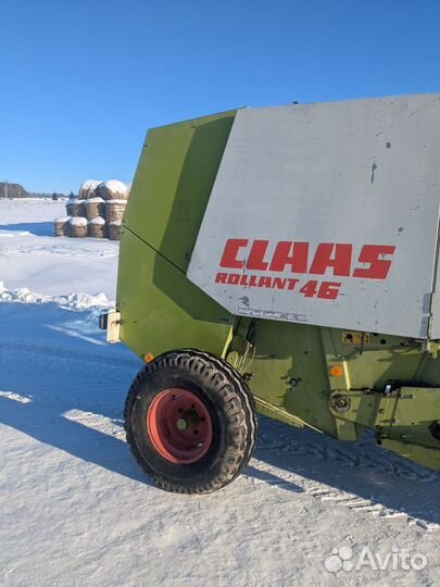 Пресс подборщик claas46