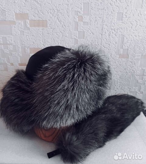 Шапка малахай из ч/бурки