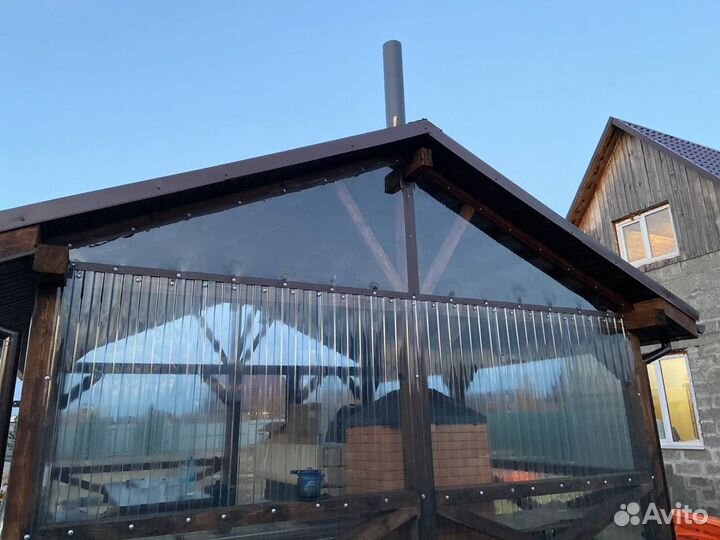 Жидкие окна на терассу