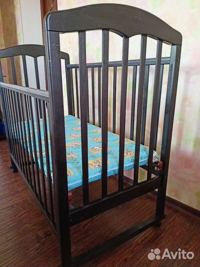 Кровать детская с кокосовым матрасом