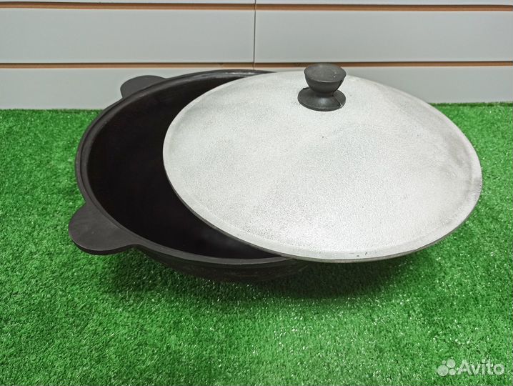 Комплект казан 6л печь с трубой шумовка и специи