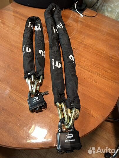 Противоугонная цепь с замком standers