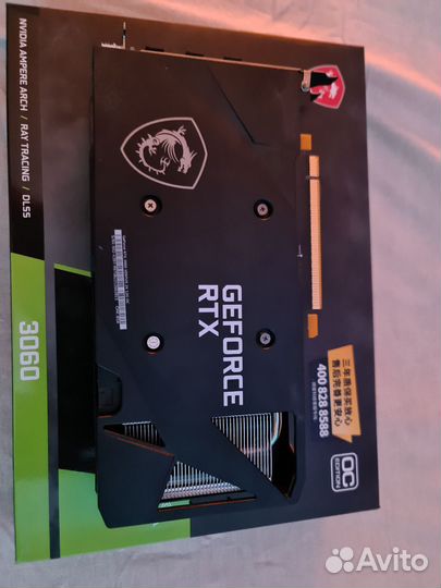 Видеокарта rtx3060